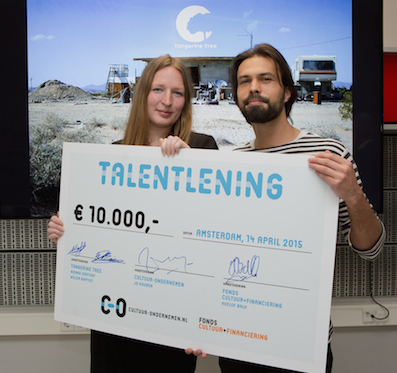 Uitreiking Talentlening Tangerine Tree