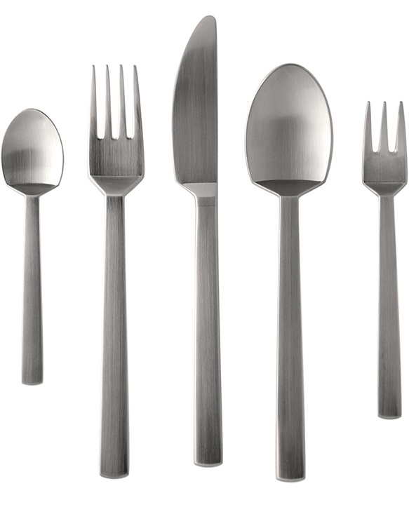 Foto van de bestekserie van Heiko Balster