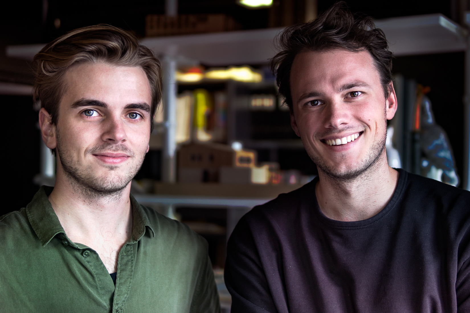 Portret Wiegert en Kaj, architectenbureau Namelok