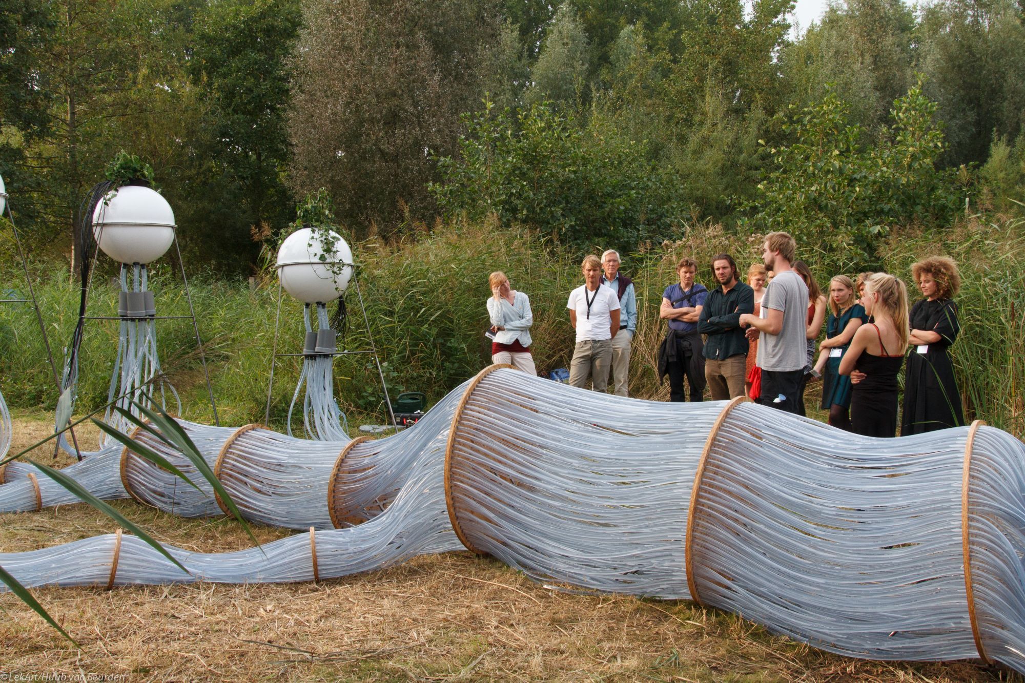 Foto LekArt met werk van Menno Hiele, foto © Huub van Beurden