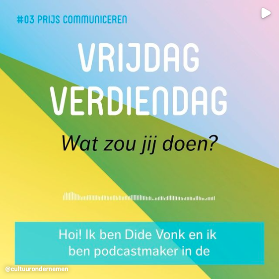 Vrijdag Verdiendag #3 Dide Vonk "Wat zou jij doen?"
