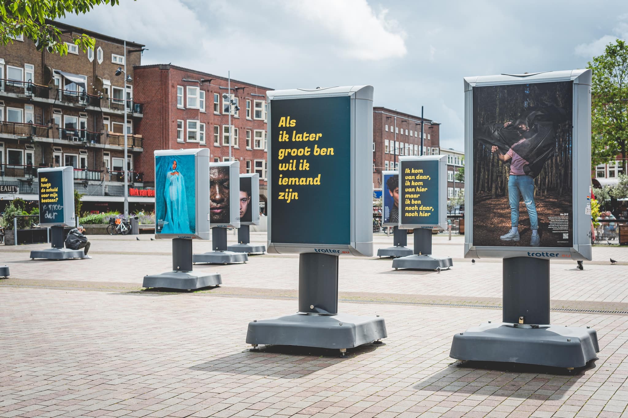 Tentoonstelling A New Beginning Mercatorplein Amsterdam